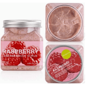 Esfoliante Corporal Nutritivo Natural de Framboesa - Raspberry Brigtening Mokali