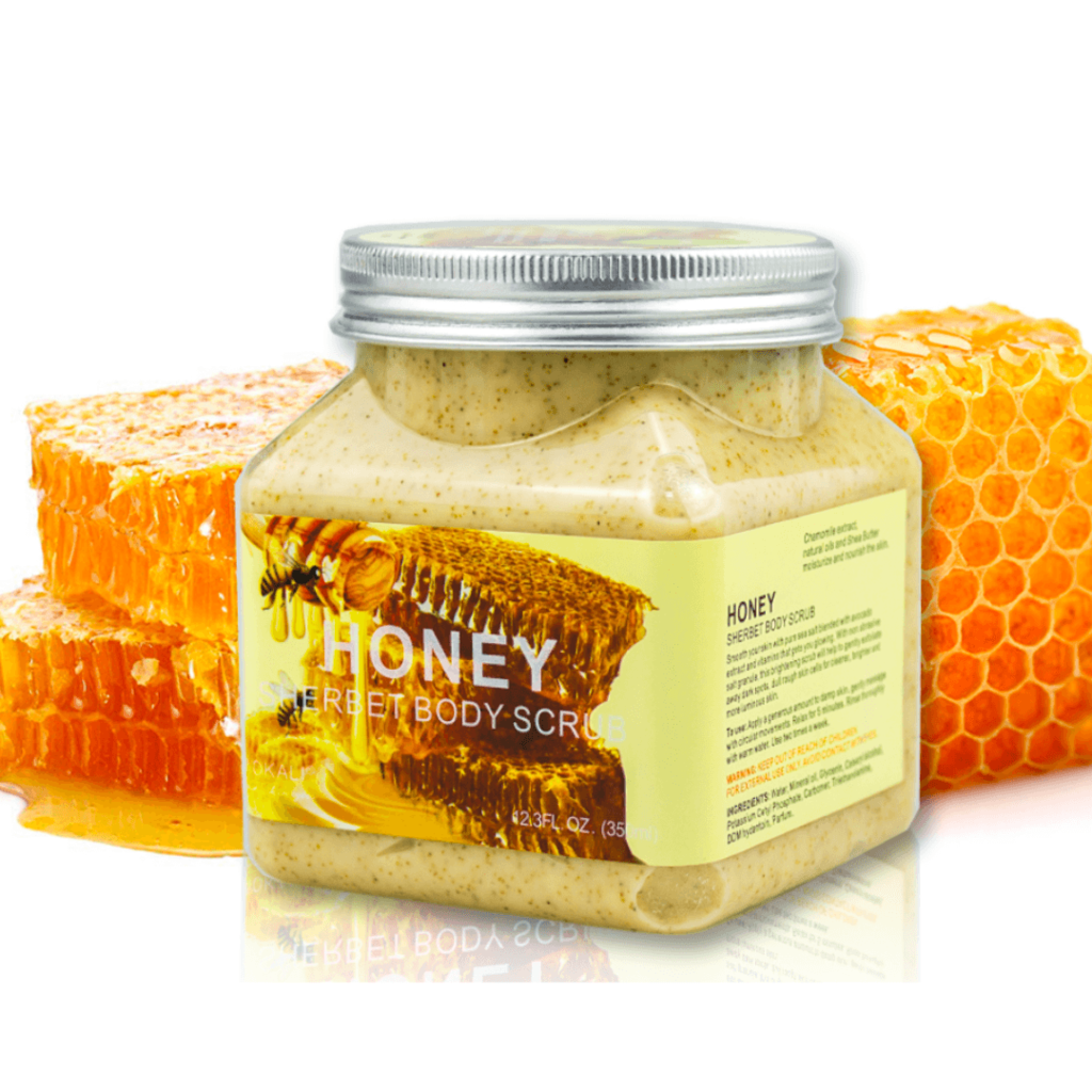 Esfoliante Corporal Nutritivo Natural de Mel - Honey Brigtening Mokali